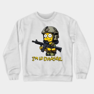 Tactical Yellow People Crewneck Sweatshirt